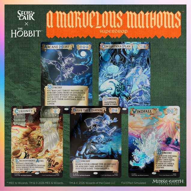 Magic the Gathering | Secret Lair x The Hobbit | He That Walks Unseen Out of Sight Foil Edition
