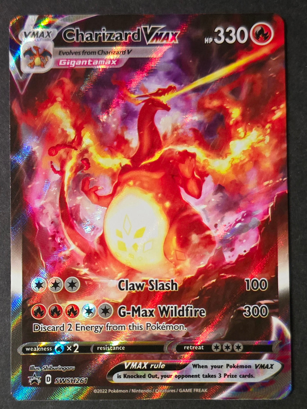 Charizard VMAX SWSH 261