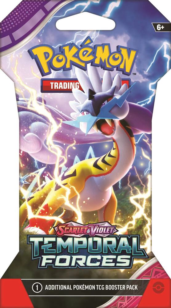Pokemon TCG | Temporal Forces Sleeved Booster Pack (pack art may vary)