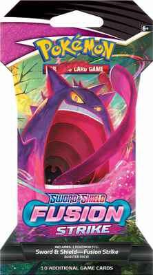 Pokemon TCG | Fusion Strike Sleeved Booster Pack (pack art may vary)