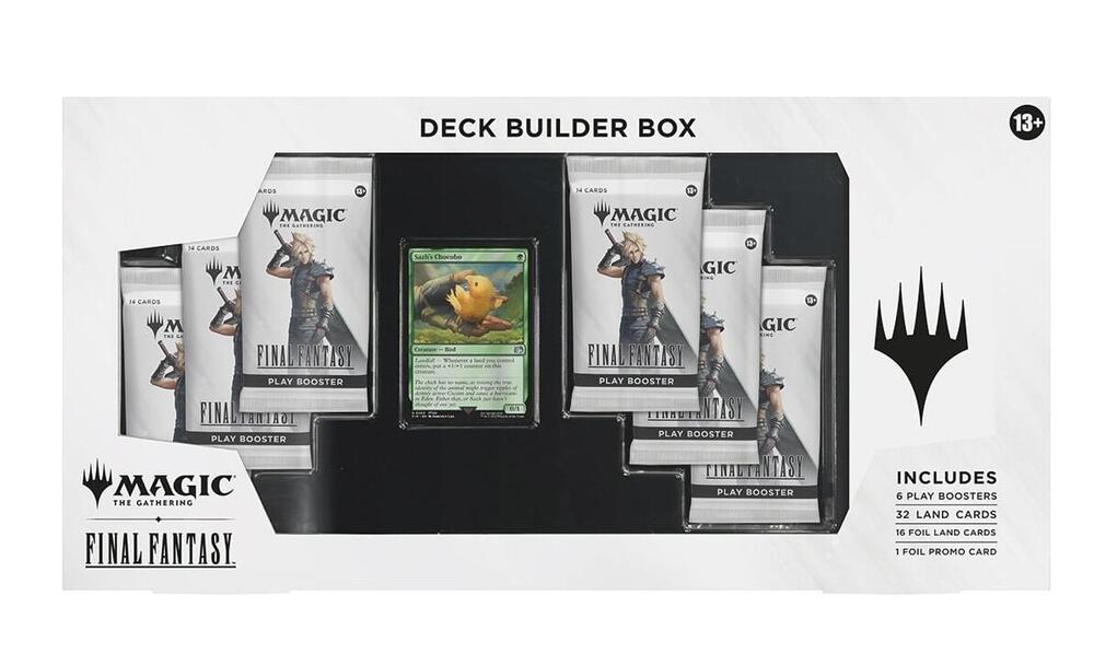Magic The Gathering Final Fantasy Deck Builder Box
