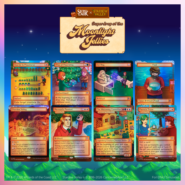 Magic the Gathering | Secret Lair x Stardew Valley | Welcome to Stardew Valley
